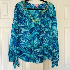 Lilly Pulitzer Silk Blouse